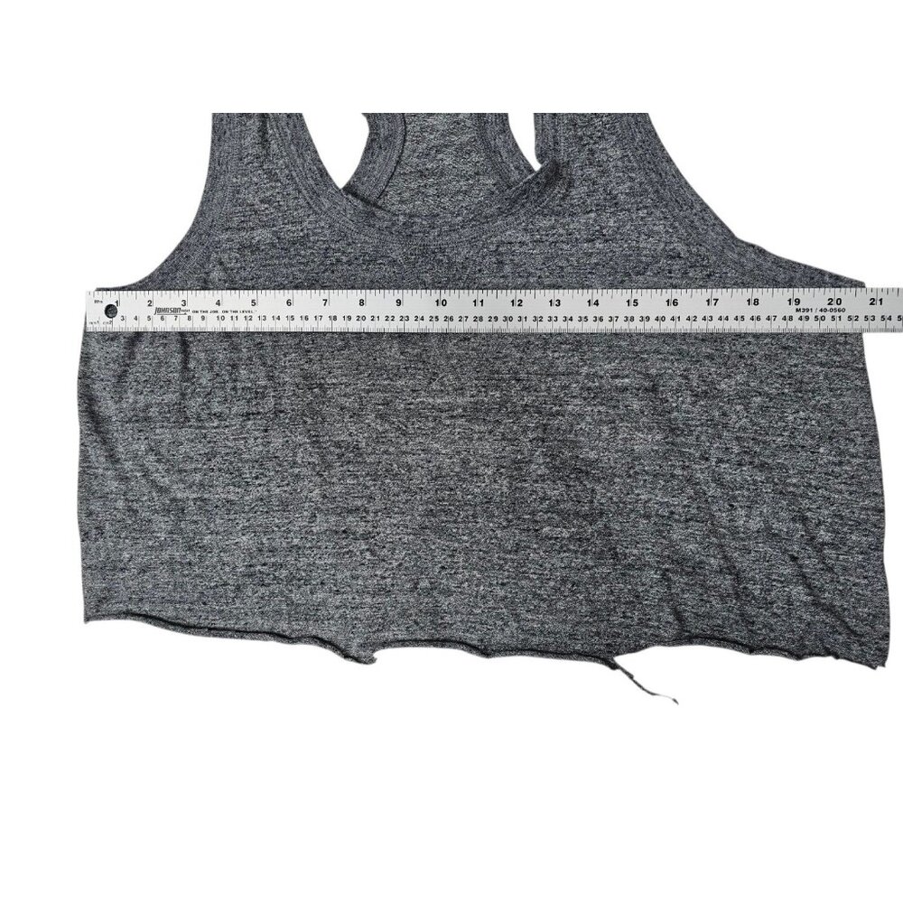 Nike Heather Racerback Tank Top Size XL Gray